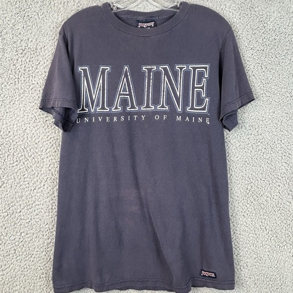 Jansport Other - Vintage 90s UMaine University T Shirt Jansport Maine Adult Small Single Stitch